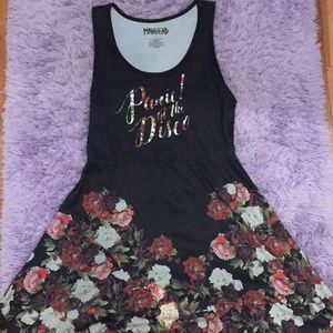 Hot Topic Panic! at the Disco Floral Dress